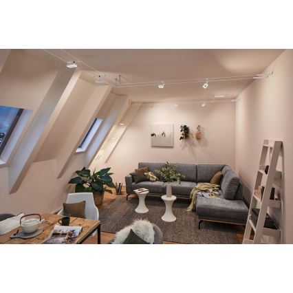 Paulmann 94483 - SET 5xLED/4,8W Einbauleuchte für das Seilsystem FRAME 230V Weiß