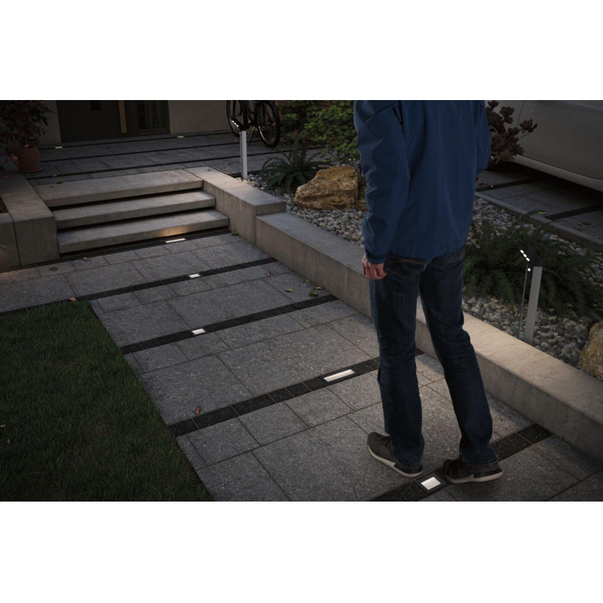 Paulmann 94578 - LED/0,1W IP67 Solar-Einbauleuchte DOMENIC 1,2V 1500 mAh