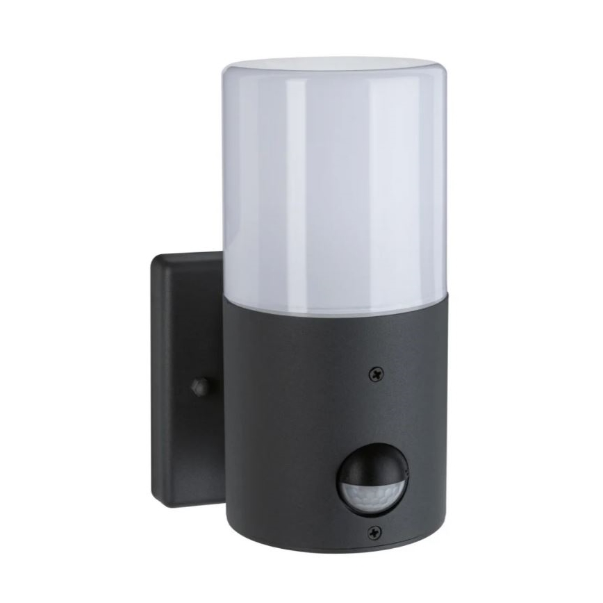 Paulmann 94648 - 1xE27/15W IP44 Außenwandleuchte mit Sensor TUBS 230V