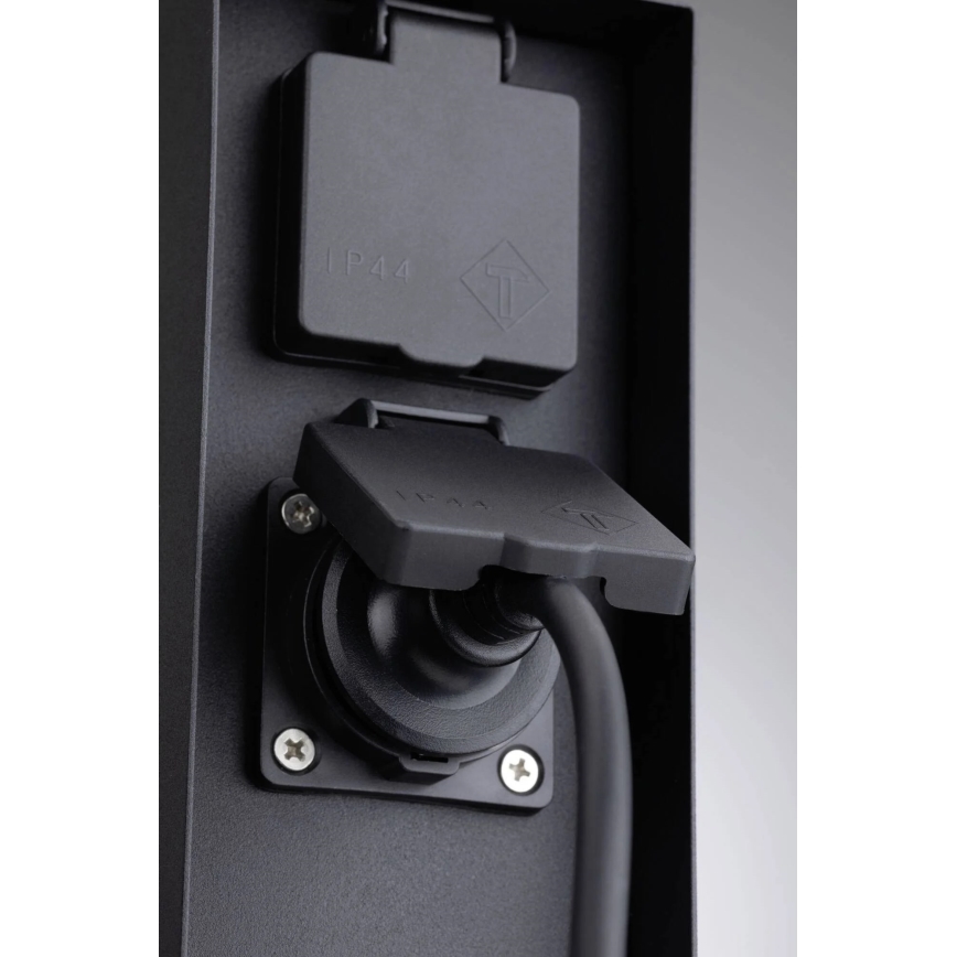 Paulmann 94657 - Outdoor-Steckdosensäule RIO 2Z SCHUKO 230V IP44
