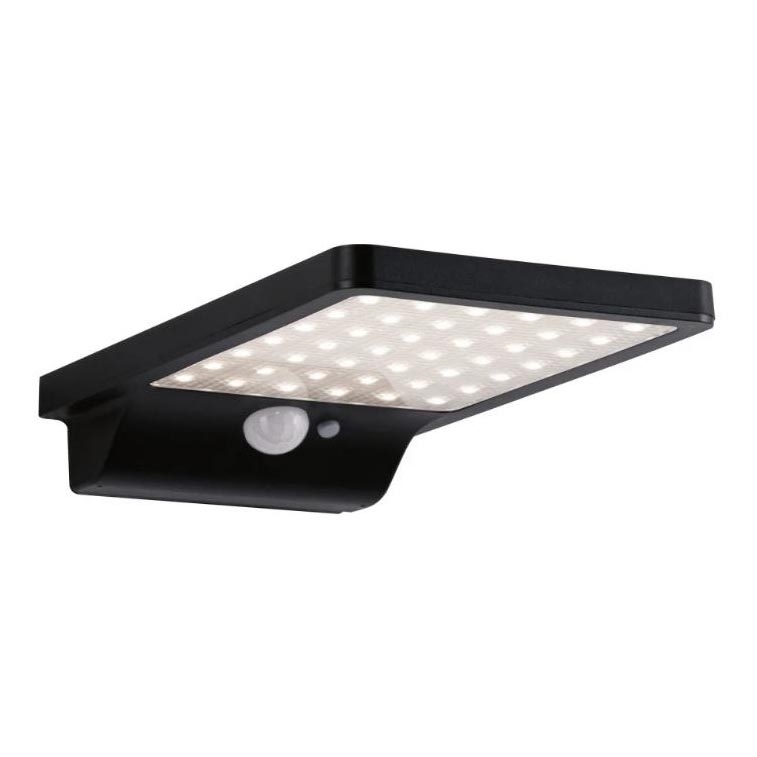 Paulmann 95393 - LED/4W IP44 Dimmbare Solar-Wandleuchte mit Sensor SOLVEIG 3,7V 2000 mAh