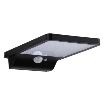 Paulmann 95393 - LED/4W IP44 Dimmbares solarbetriebenes Wandleuchte mit Sensor SOLVEIG 3,7V 2000 mAh