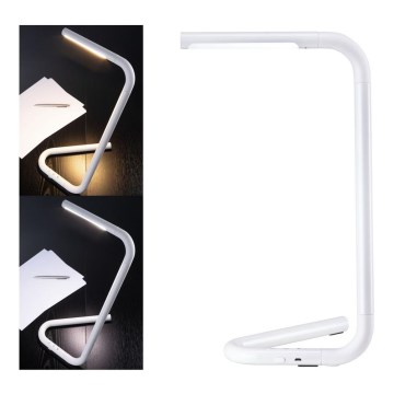Paulmann 95423 - LED/4,5W Dimmbares Touch-Tischlicht FLEXLINK 5V/USB 4400 mAh Weiß