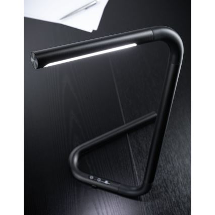 Paulmann 95424 - LED/4,5W Dimmbares Touch-Tischlicht FLEXLINK 5V/USB 4400 mAh Schwarz