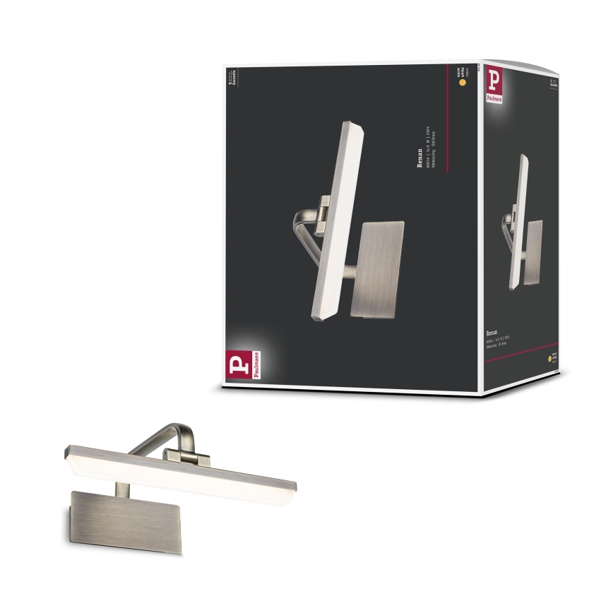 Paulmann 95568 - LED/6W Bilderleuchte RENAN 230V 30 cm Messing