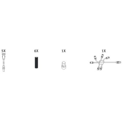 Paulmann 98892 - Erweiterung SET 5X LED/0,16W IP67 Außeneinbauleuchte MICRO 12V