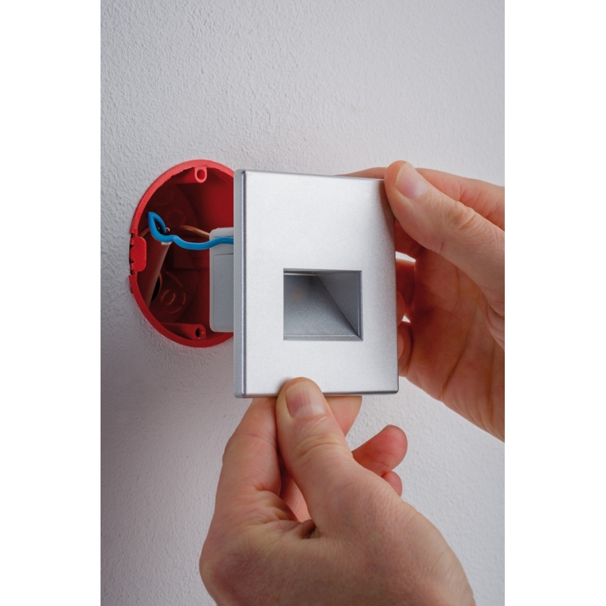 Paulmann 99495 - LED/1,2W Treppenleuchte EDGE 230V