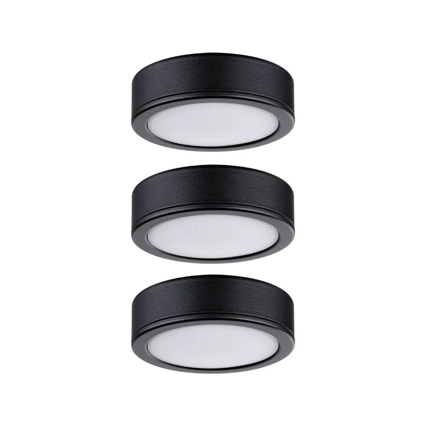 Paulmann 99990 - SET 3xLED/3,5W Möbelbeleuchtung PUKK 230V