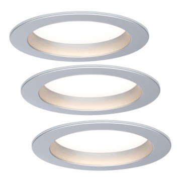 Paulmann TIP 3938 - SET 3xLED/4,5W Einbauleuchte 230V
