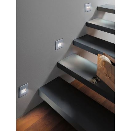 Paulmann  93134 - LED/1,2W Treppenleuchte mit Sensor EDGE 230V matt Chrom