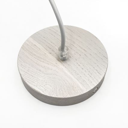 Pendelleuchte AIDA, 1x E27/60W/230V, Ø 35 cm, Eiche/Weiß