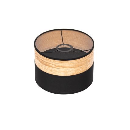 Pendelleuchte ALBA 3xE27/15W/230V schwarz/braun