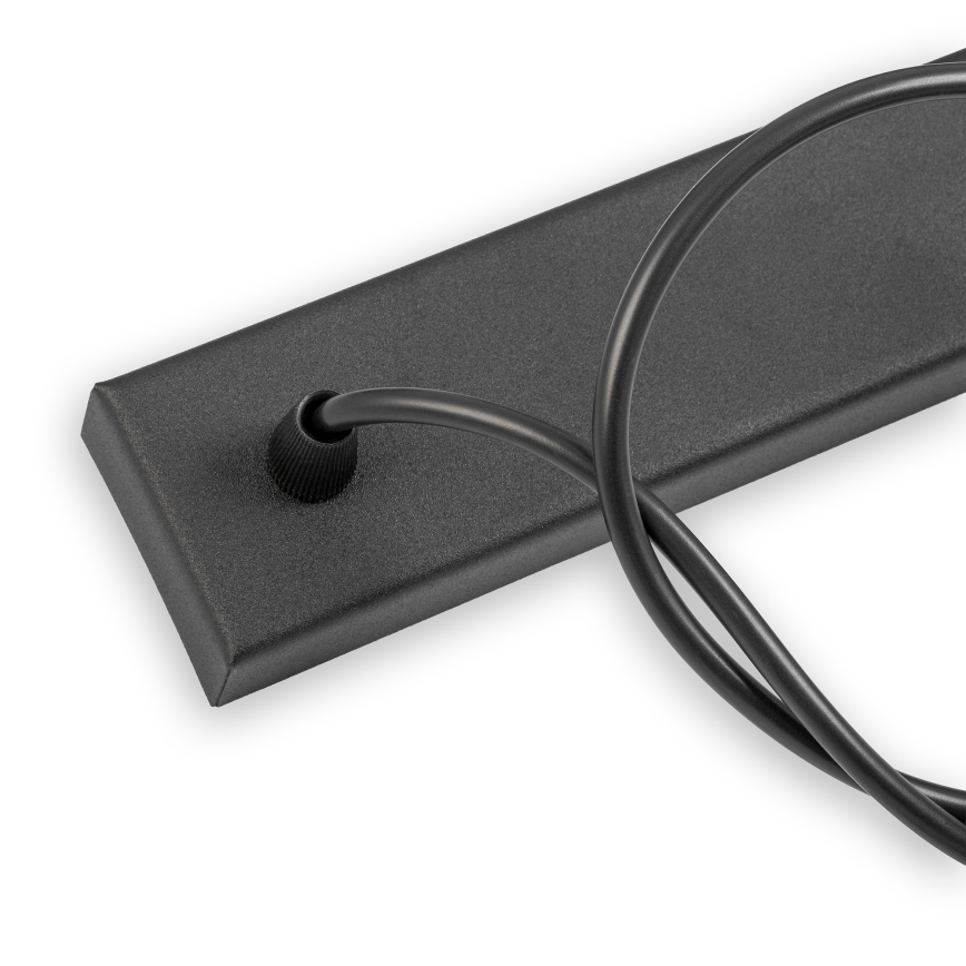 Pendelleuchte ALBA 3xE27/15W/230V schwarz/braun