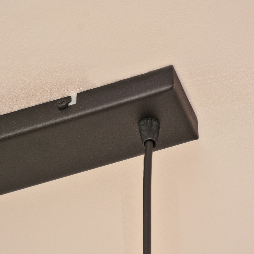 Pendelleuchte ALBA mit Kabelaufhängung, 3xE27/15W/230V, grau