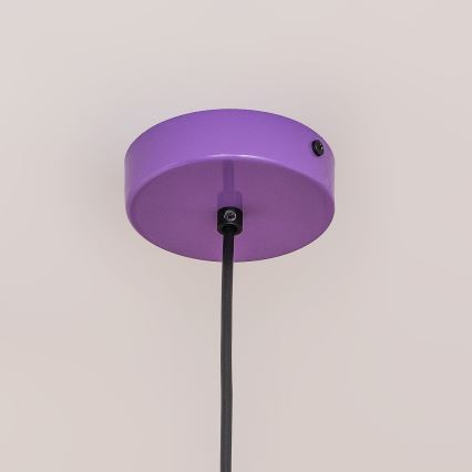 Pendelleuchte am Kabel ETNA II 1x E27/15W/230V Ø 18,5 cm violett