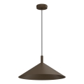 Pendelleuchte an Kabel ANEGA 1xGX53/15W/230V Ø 40 cm braun