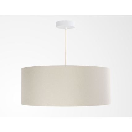 Pendelleuchte an Kabel BOHO TRINITI 1xE27/60W/230V Ø 50 cm cremefarben
