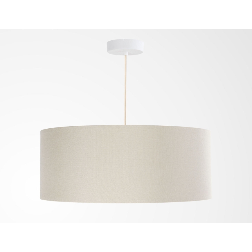 Pendelleuchte an Kabel BOHO TRINITI 1xE27/60W/230V Ø 50 cm cremefarben