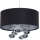 Pendelleuchte an Kabel BUBBLE 1xE27/60W/230V Ø 40 cm schwarz