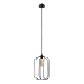 Pendelleuchte an Kabel DESTELLO, 1x E27/15W/230V, Ø 21 cm, schwarz