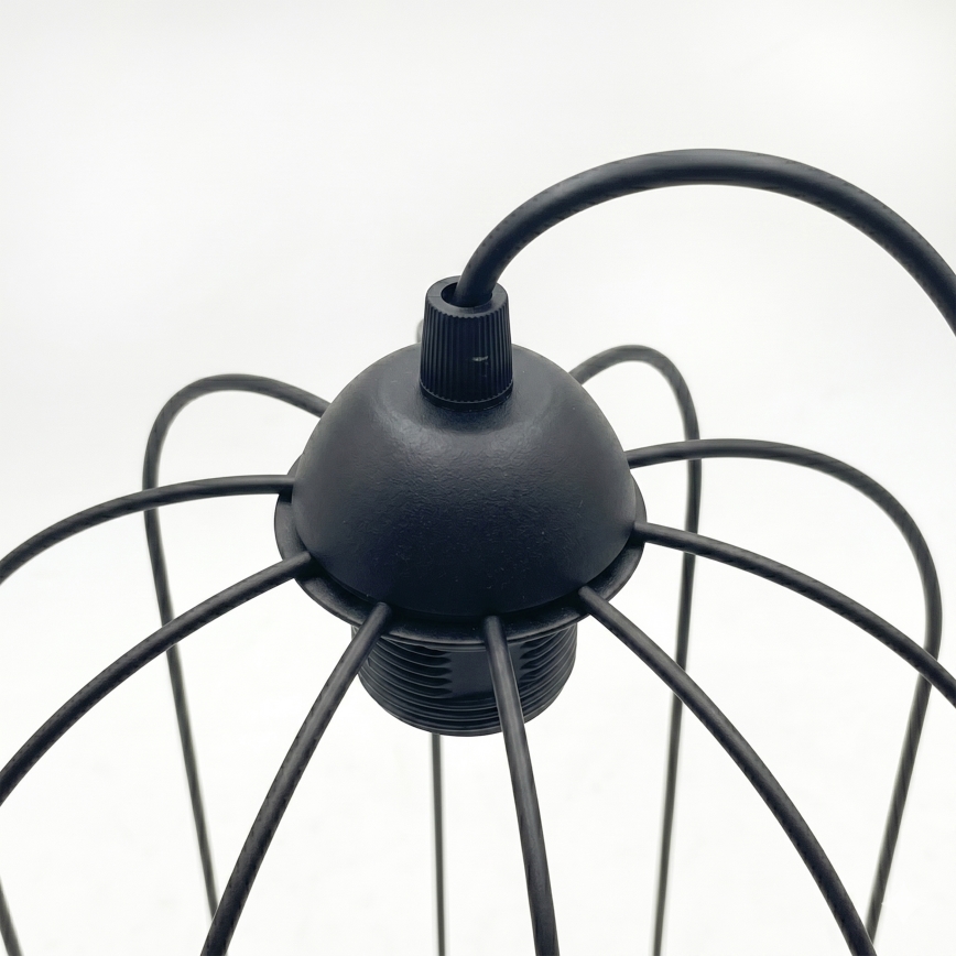 Pendelleuchte an Kabel DESTELLO, 1x E27/15W/230V, Ø 21 cm, schwarz
