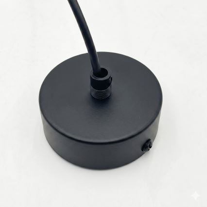 Pendelleuchte an Kabel DESTELLO, 1x E27/15W/230V, Ø 21 cm, schwarz
