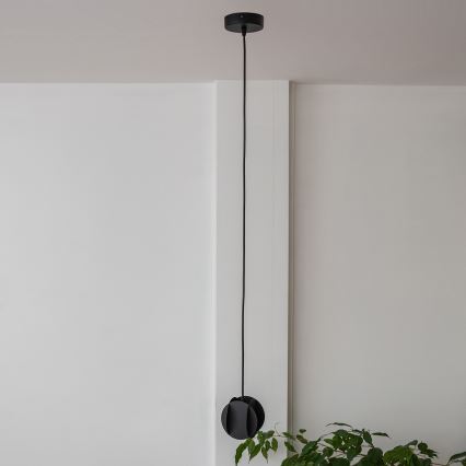 Pendelleuchte an Kabel GAMBIT 1xGU10/10W/230V schwarz