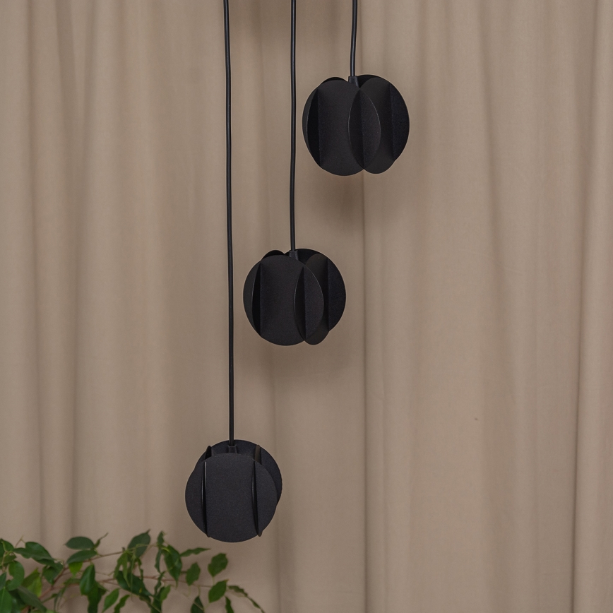 Pendelleuchte an Kabel GAMBIT 4xGU10/10W/230V schwarz