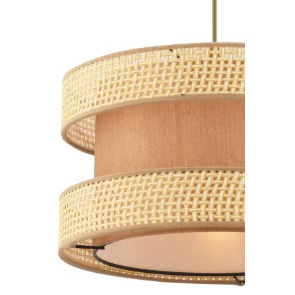 Pendelleuchte an Kabel HALO 1xE27/60W/230V braun/beige