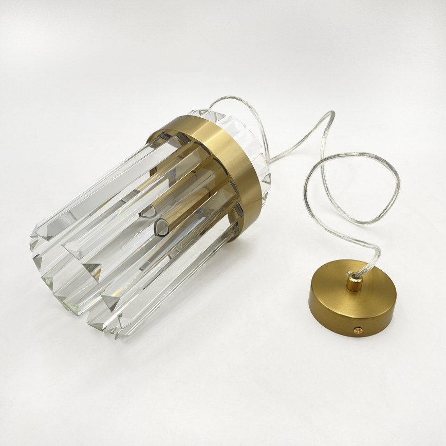 Pendelleuchte an Kabel LUXARY 1xE27/15W/230V goldfarben