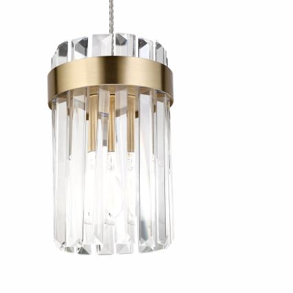 Pendelleuchte an Kabel LUXARY 1xE27/15W/230V goldfarben