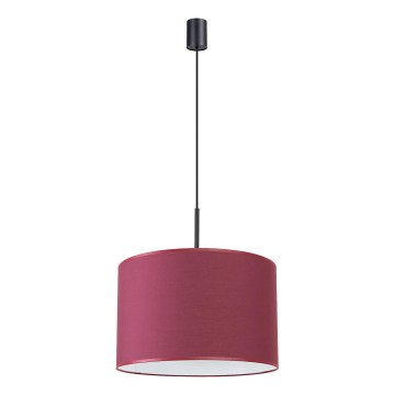 Pendelleuchte an Kabel NEVIA 1xE27/15W/230V Ø 40 cm rot