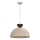 Pendelleuchte an Kabel NEVIS 1xE27/15W/230V Ø 38 cm beige