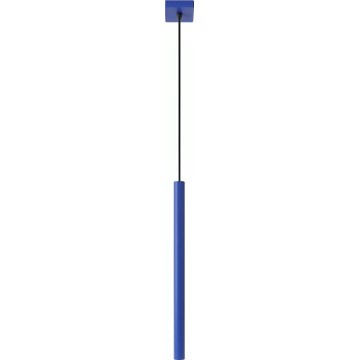 Pendelleuchte an Kabel PASTELO 1xG9/8W/230V blau