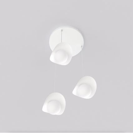 Pendelleuchte an Kabel RITUAL 3xG9/8W/230V weiß