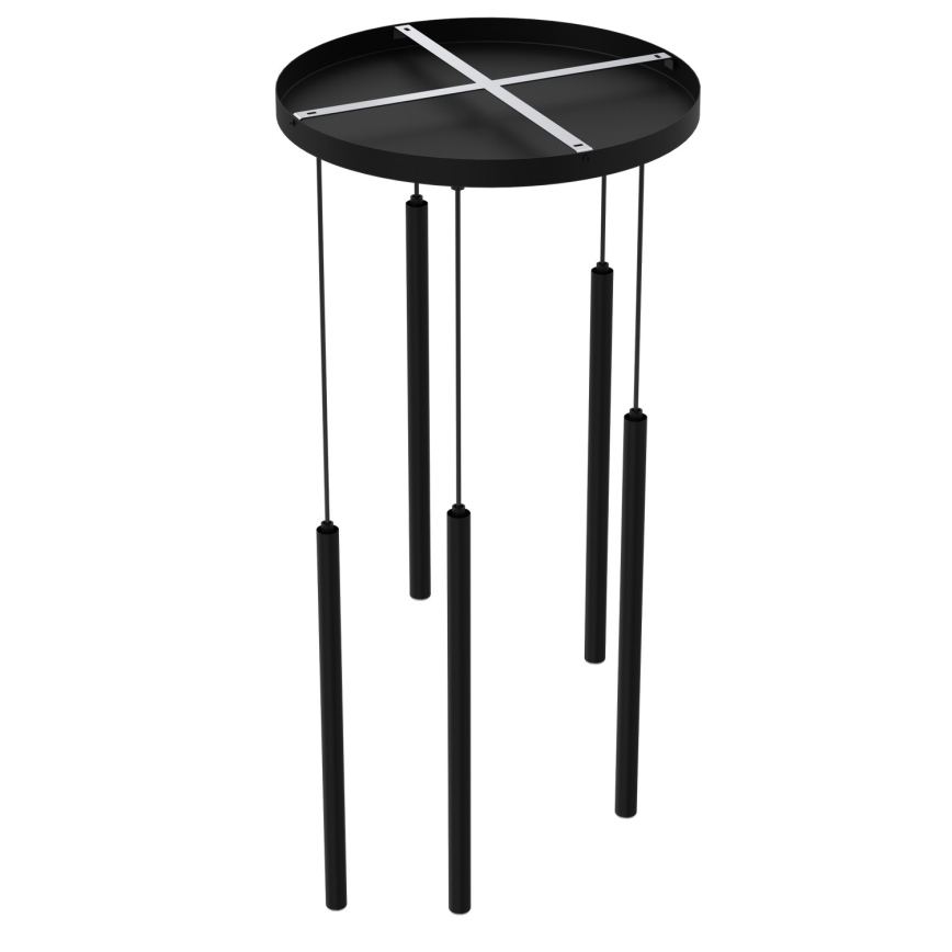 Pendelleuchte an Kabel YORU 8xG9/8W/230V schwarz