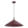 Pendelleuchte an Seil ANEGA 1xGX53/15W/230V Ø 50 cm burgunderrot