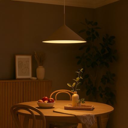 Pendelleuchte an Seil CAPITAL 1xGX53/15W/230V Ø 60 cm beige