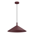 Pendelleuchte ANEGA 1xGX53/15W/230V, Ø 40 cm, burgunderrot