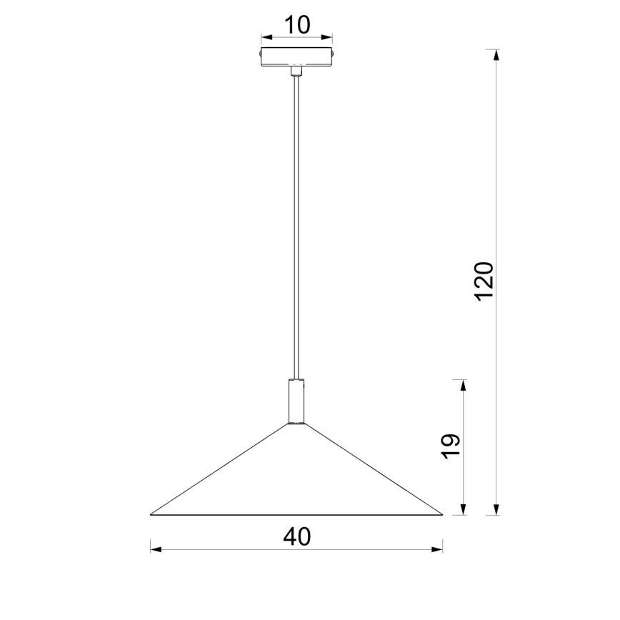 Pendelleuchte ANEGA 1xGX53/15W/230V, Ø 40 cm, burgunderrot