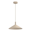 Pendelleuchte ANEGA an Stahlseil 1xGX53/15W/230V Ø 30 cm beige