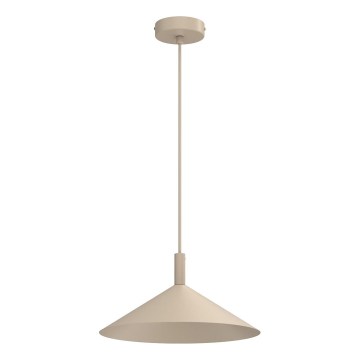 Pendelleuchte ANEGA an Stahlseil 1xGX53/15W/230V Ø 30 cm beige