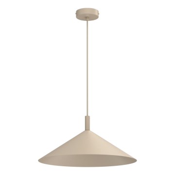 Pendelleuchte ANEGA mit Stahlseilaufhängung, 1xGX53/15W/230V, Ø 40 cm, beige