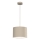 Pendelleuchte ARDEN 1xE27/15W/230V, Ø 25 cm, beige