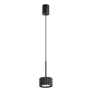 Pendelleuchte AURA an Kabel 1xGX53/10W/230V schwarz
