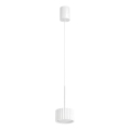 Pendelleuchte AURA mit Kabelaufhängung, 1x GX53/10W/230V, weiß