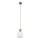 Pendelleuchte BALLO an Kabel, 1x E14/10W/230V, beige