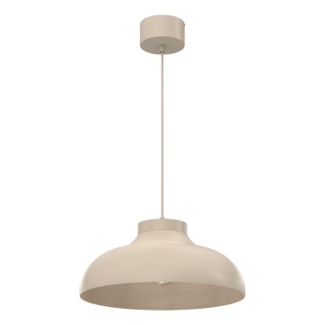 Pendelleuchte BASCA mit Kabel 1xE27/15W/230V, beige