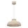 Pendelleuchte BASCA mit Kabel 1xE27/15W/230V, beige