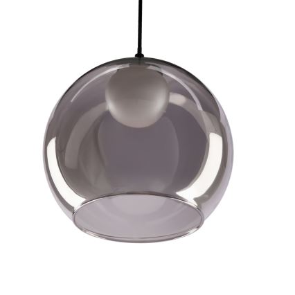 Pendelleuchte BRIN 1xG9/15W/230V rauchschwarz